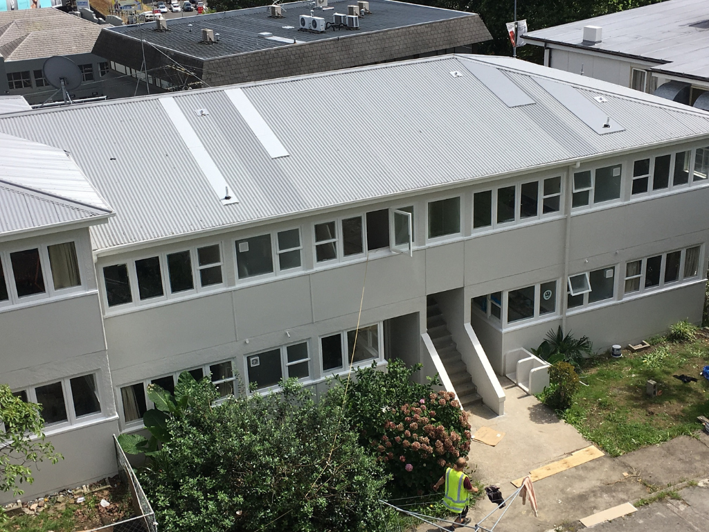 Bedford Street apartment block refurbishment